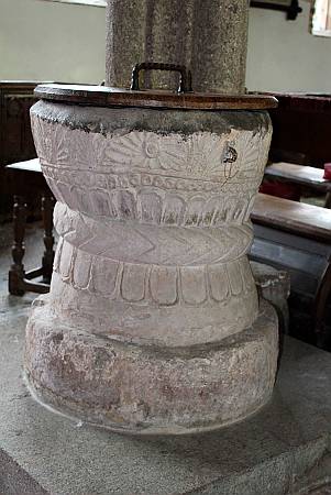 Cheriton Bishop - The Font
